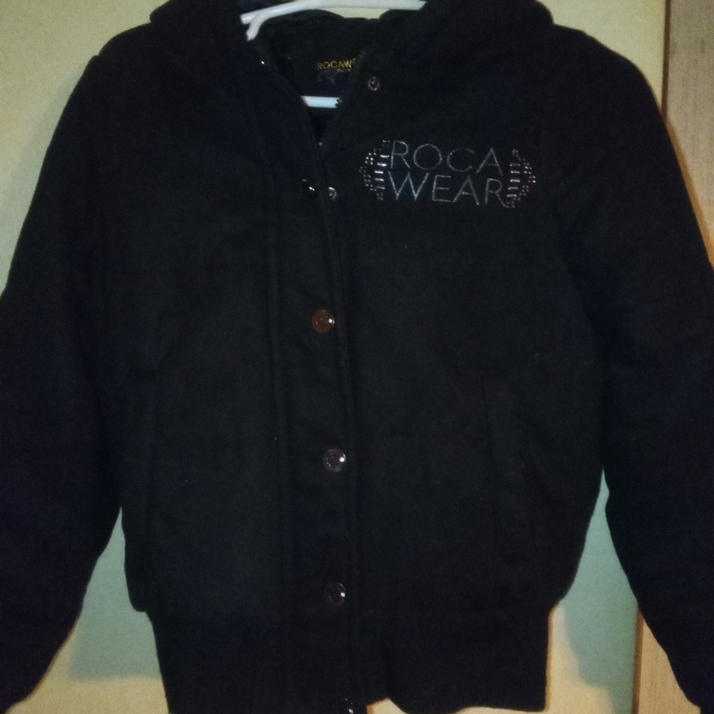 Rocawear Black Satin-Lined Jacket